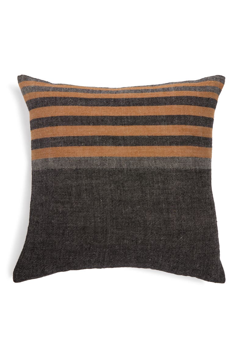 Bruno Big Accent Pillow, Main, color, CHARCOAL
