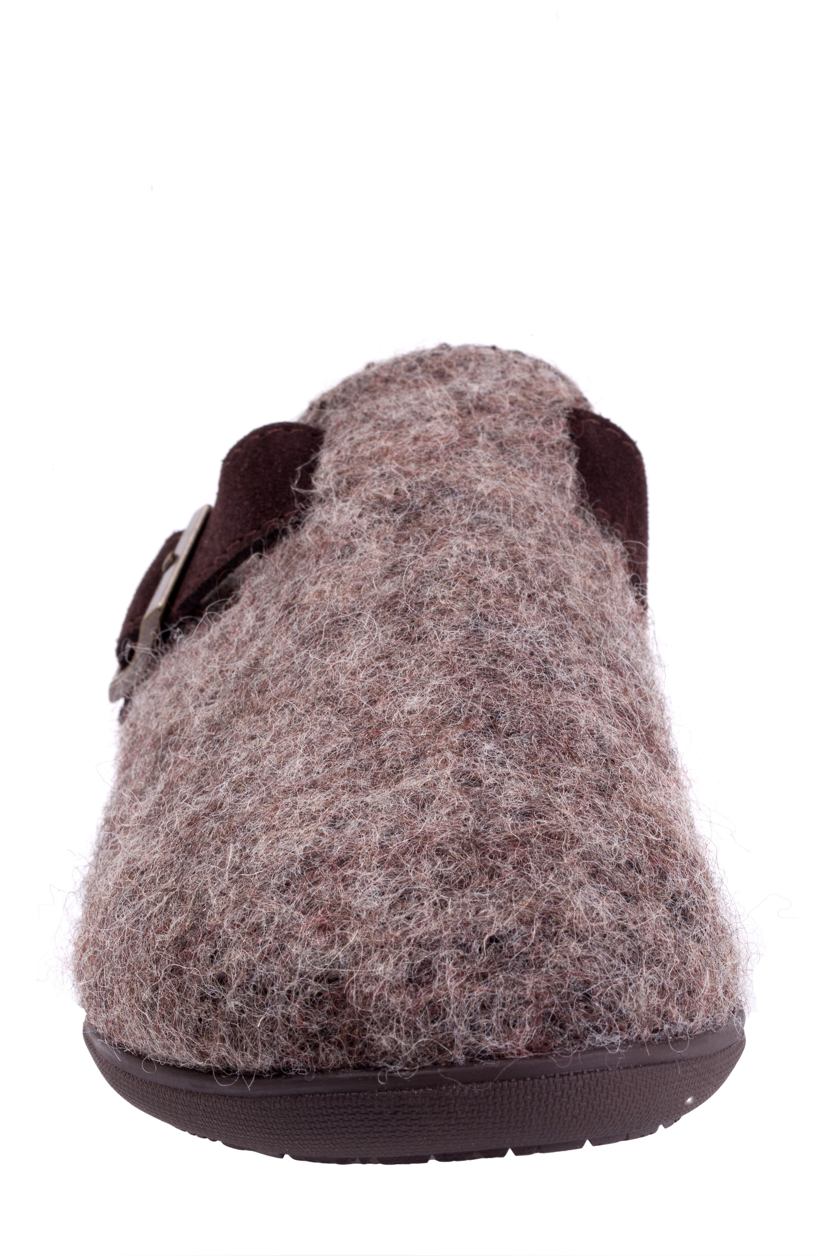 Oceanside II Orthotic Slipper, Alternate, color, BROWN