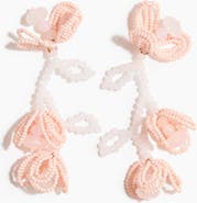 H&M Beaded Flower Earrings