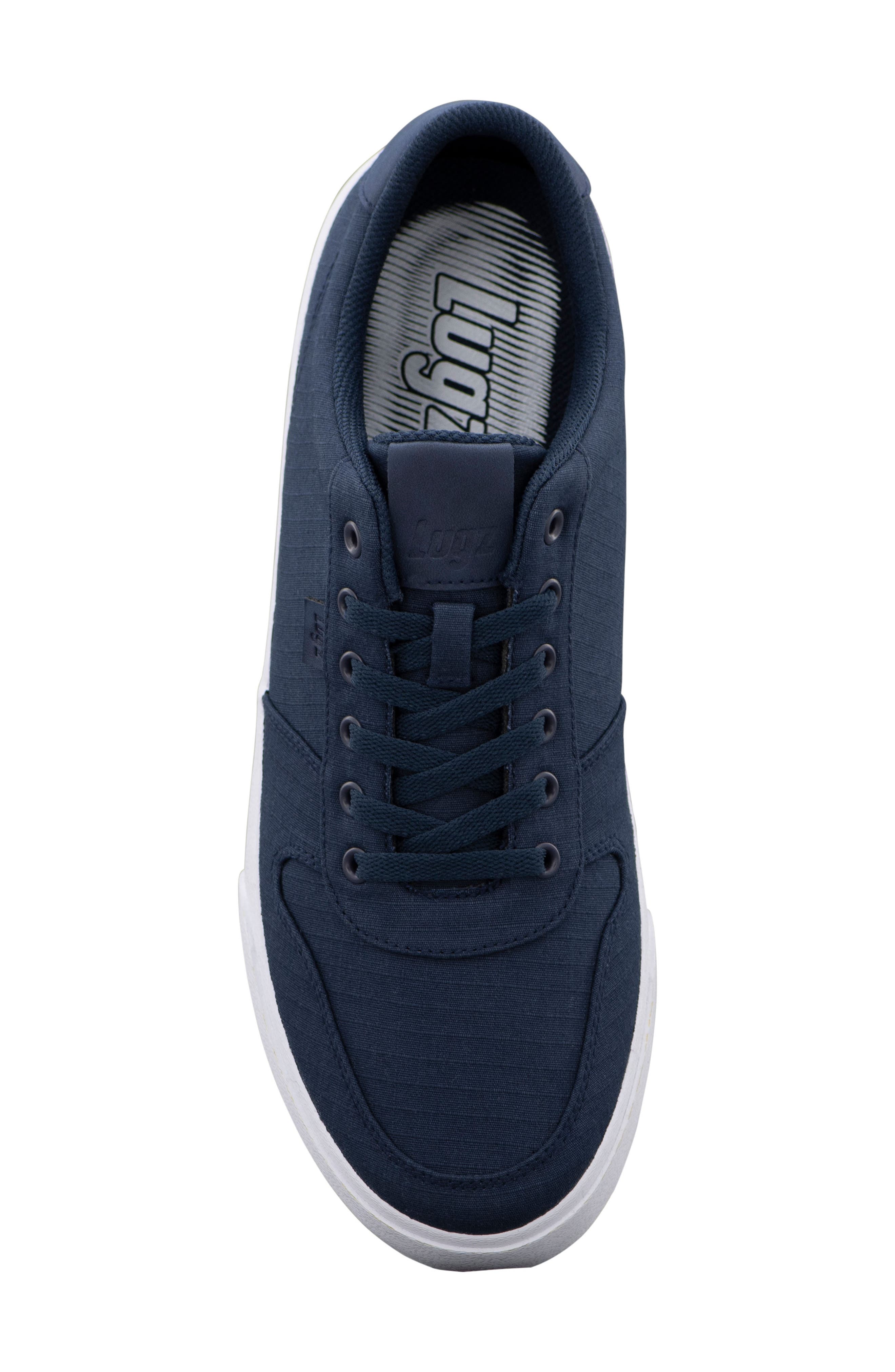 Vine Sneaker, Alternate, color, NAVY/ WHITE