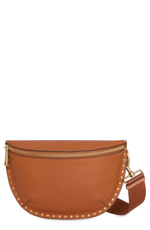 Rebecca Minkoff Darren Leather Sling Bag in Caramello at Nordstrom