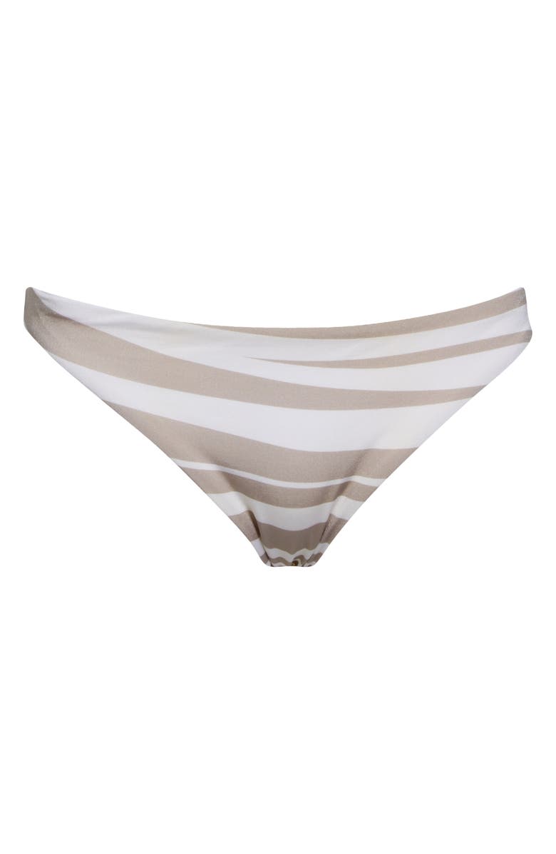 Vitamin A<sup>®</sup> Midori Stripe Bikini Bottoms, Alternate, color, Beige Multi Stripe