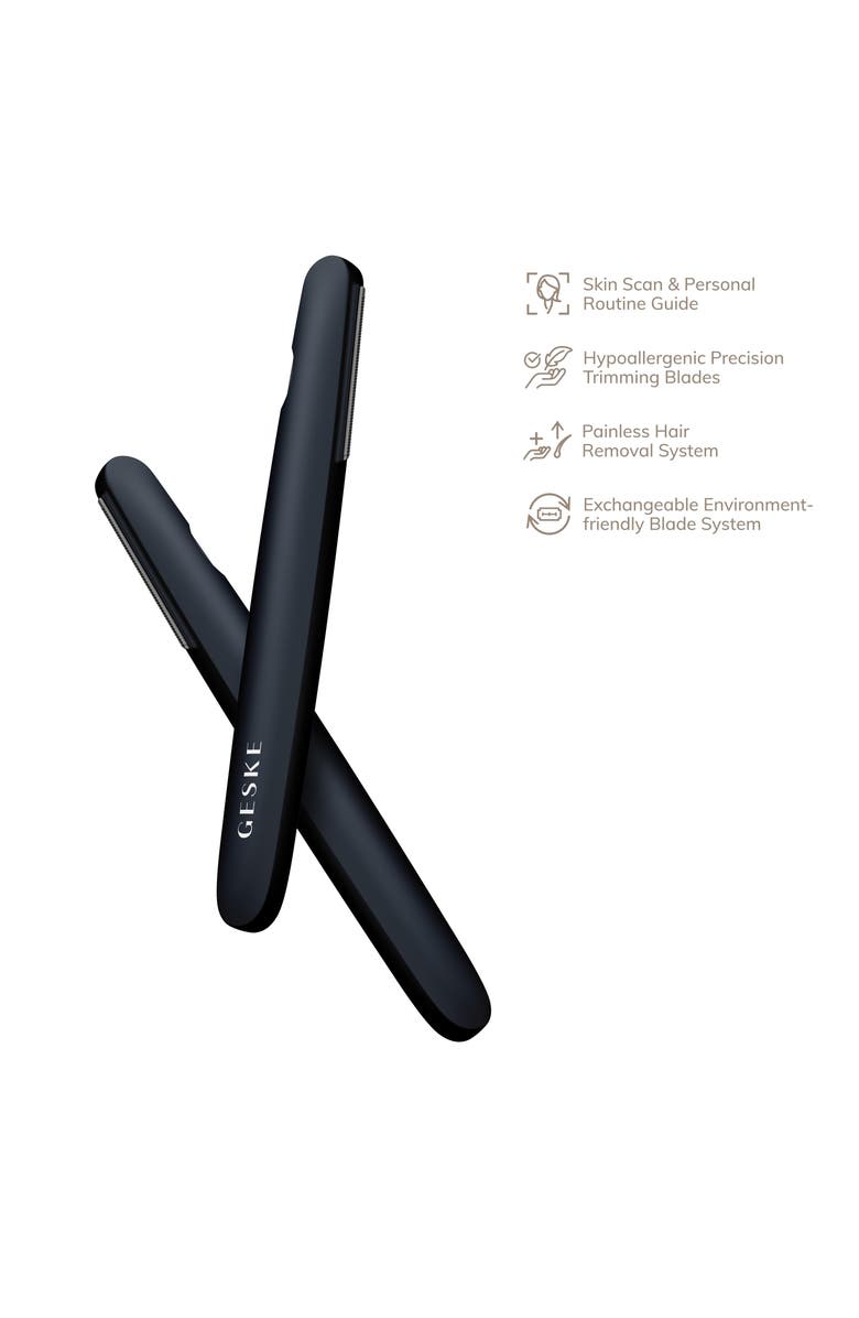 GESKE SmartAppGuided Precision Trimmer | 4 in 1, Alternate, color, Black