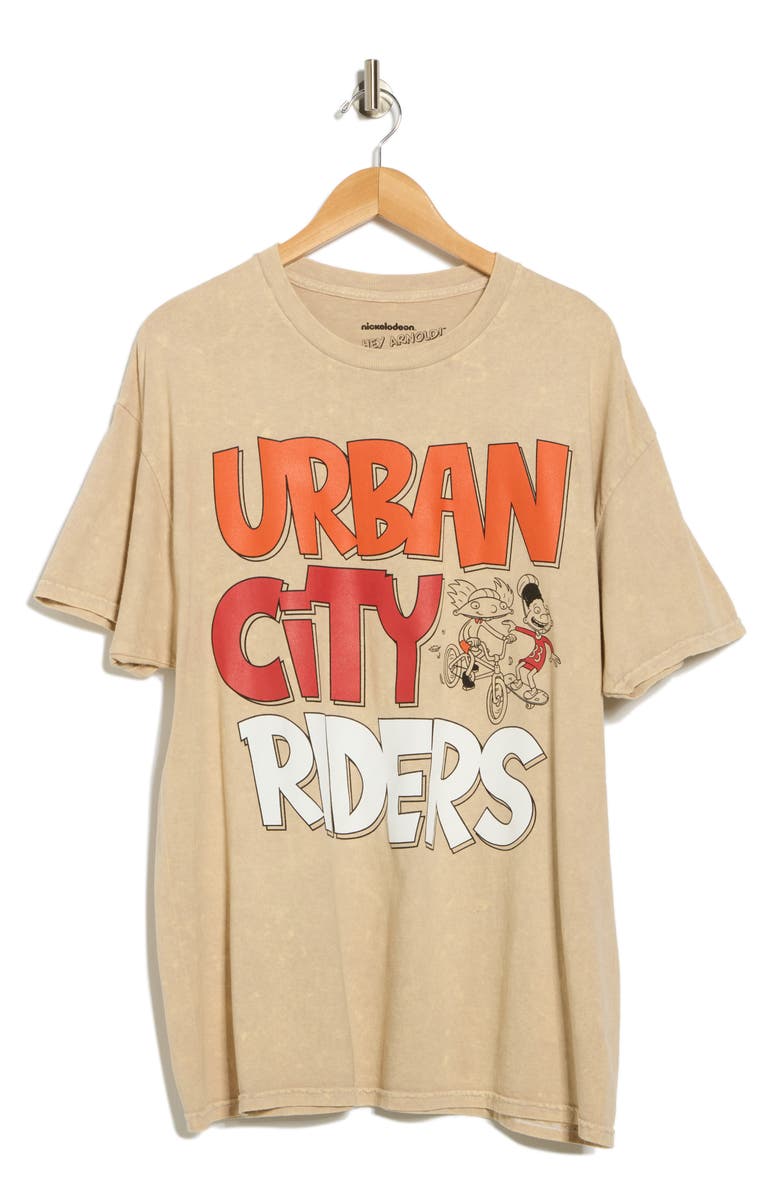 Philcos Hey Arnold Graphic T-Shirt, Alternate, color, Sand Mineral