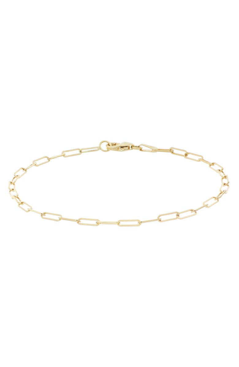 Bony Levy Ofira 14K Gold Rectangular Chain Bracelet, Main, color, 14K Yellow Gold
