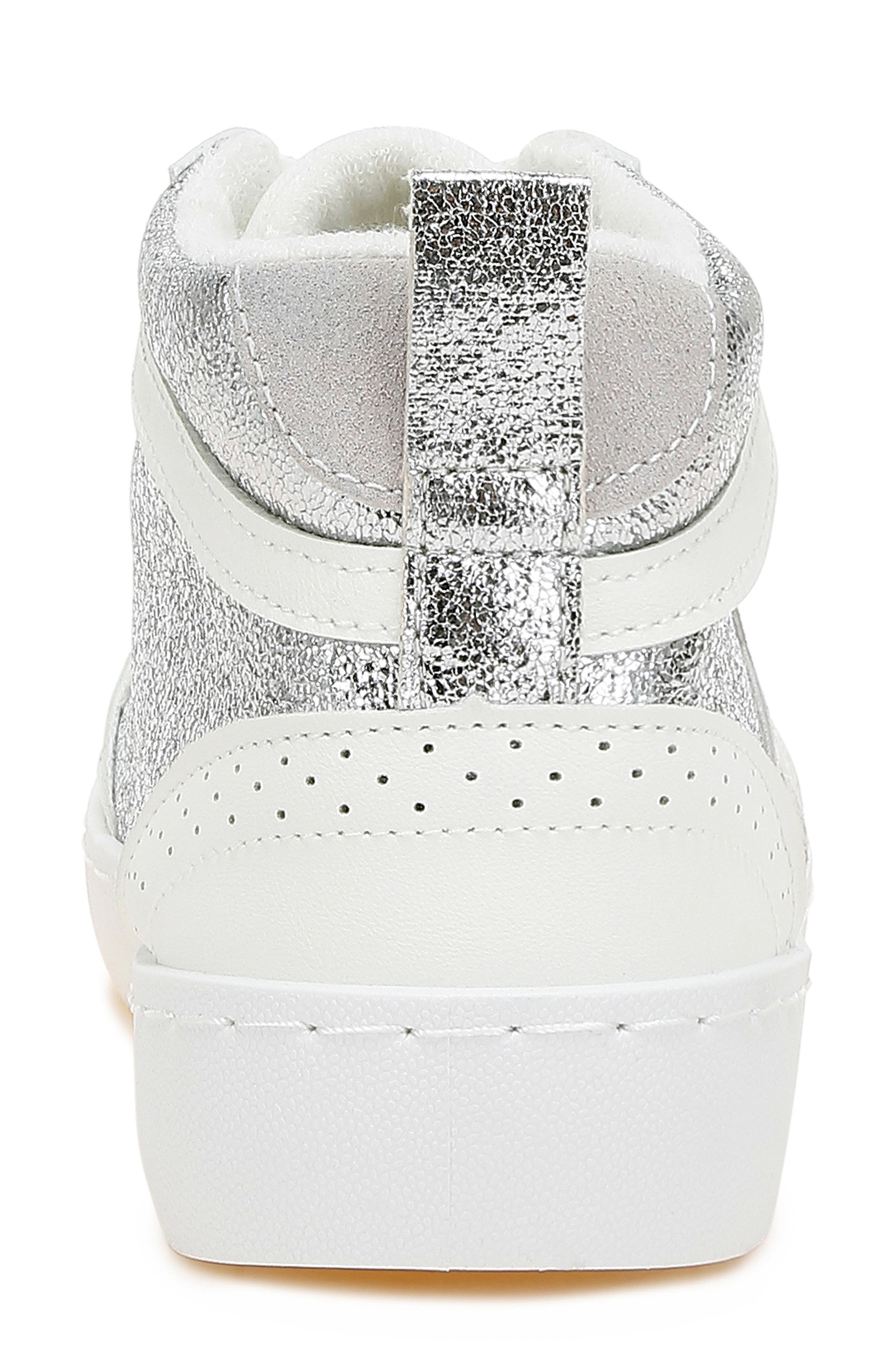 LONDON RAG Sonic Star High Top Sneaker, Alternate, color, Silver
