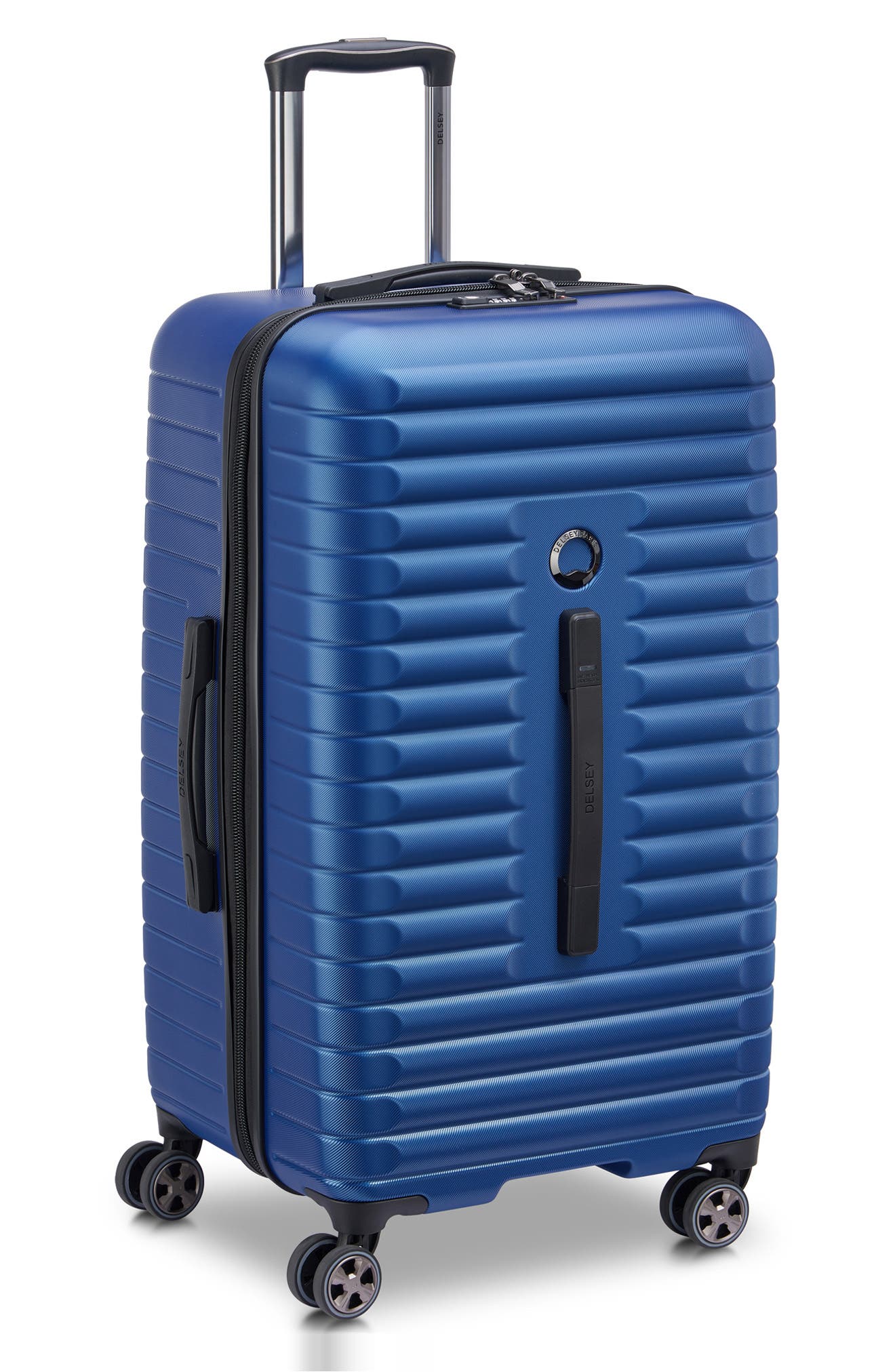 DELSEY Cruise 3.0 26-Inch Hardside Trunk Spinner Luggage, Alternate, color, Blue
