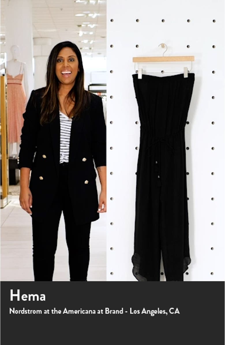 Strapless Cover-Up Jumpsuit, sales video thumbnail