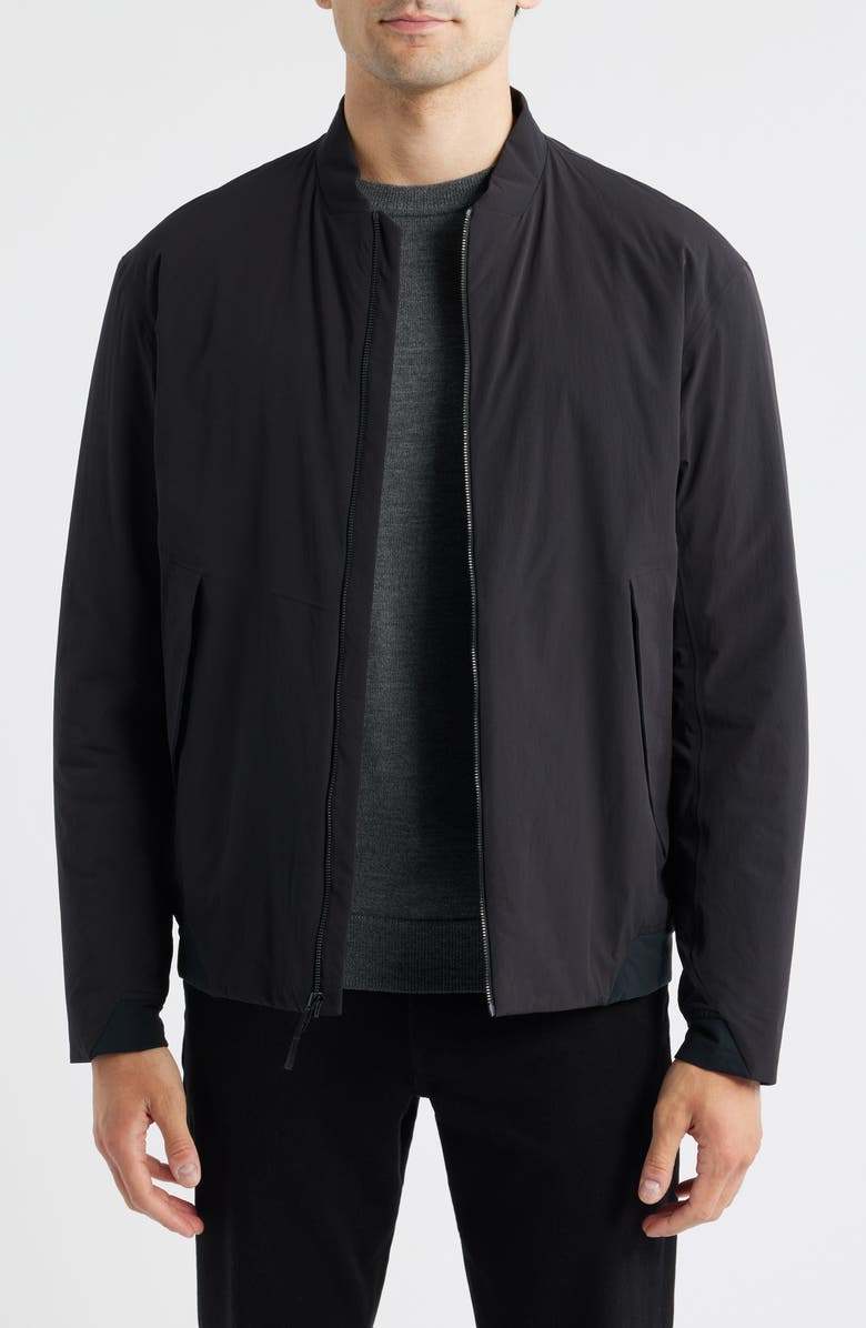 Arc'teryx Diode Water Repellent Insulated Bomber Jacket, Main, color, Black