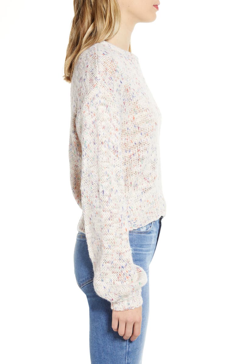 cupcakes and cashmere Arnhem Speckle Sweater, Alternate, color, 