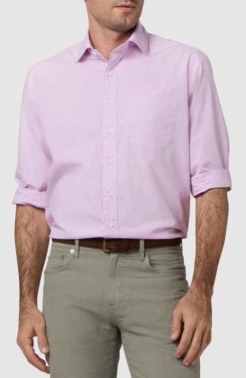 Sid Mashburn Slim Fit Microcheck Cotton Poplin Button-up Shirt In Orchid Micro Gingham Poplin