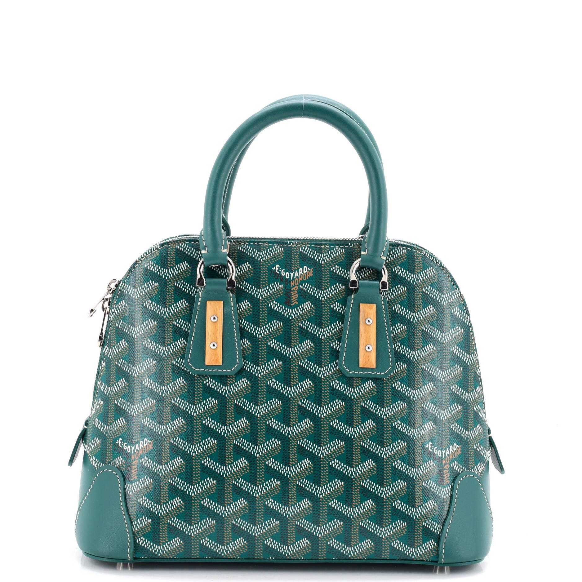 Vendome Bag Coated Canvas Mini, Main, color, Green