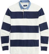 vineyard vines Pieced Stripe Organic Cotton Rugby Shirt