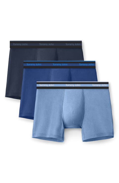 3-Pack Comfort Micro 4-Inch Boxer Briefs