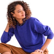 Celtic & Co. Geelong Wool Slouch Slash Neck Sweater
