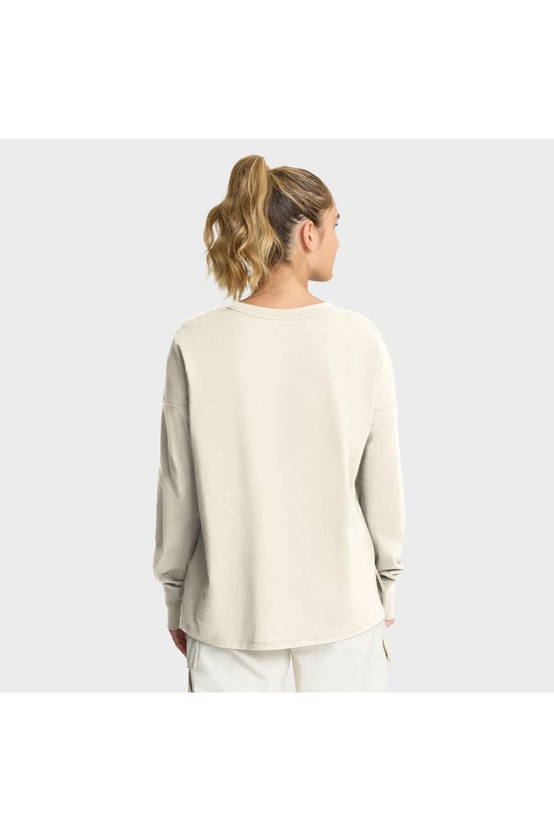 Women's Fanatics Cream New York Giants Dove Legacy Long Sleeve T-Shirt, Alternate, color, Cream