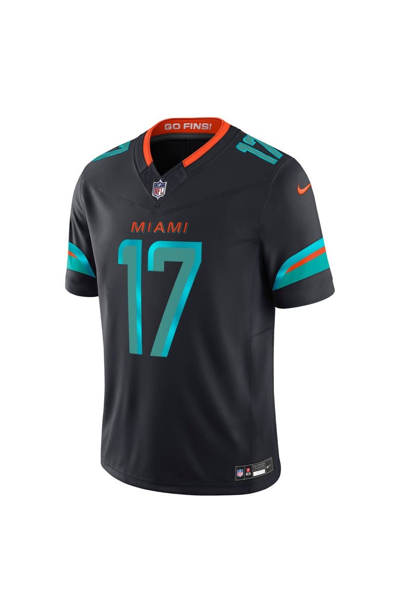 Nike Men's Nike Jaylen Waddle Pitch Blue Miami Dolphins 2025 Rivalries Collection Limited Jersey, Alternate, color, 