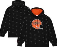 Mitchell & Ness Men's Mitchell & Ness Black Cincinnati Bengals Allover Print Fleece Pullover Hoodie