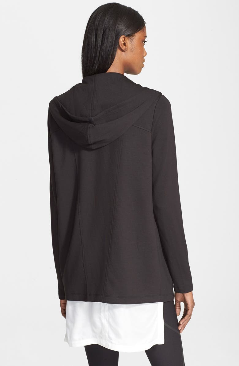 Helmut Lang Layered High/Low Silk Top, Alternate, color, 