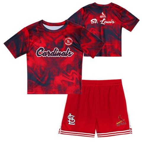 Preschool  Red St. Louis Cardinals Hitter Infielder 2-Piece Set