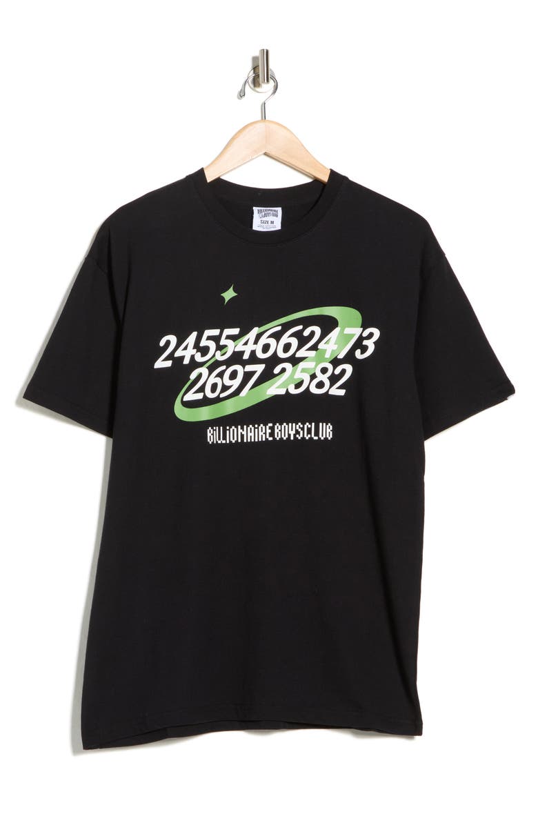 Billionaire Boys Club Call Me Graphic T-Shirt, Alternate, color, Black
