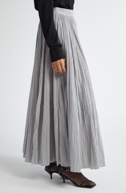 Totême Toteme Semisheer Plissé Maxi Skirt