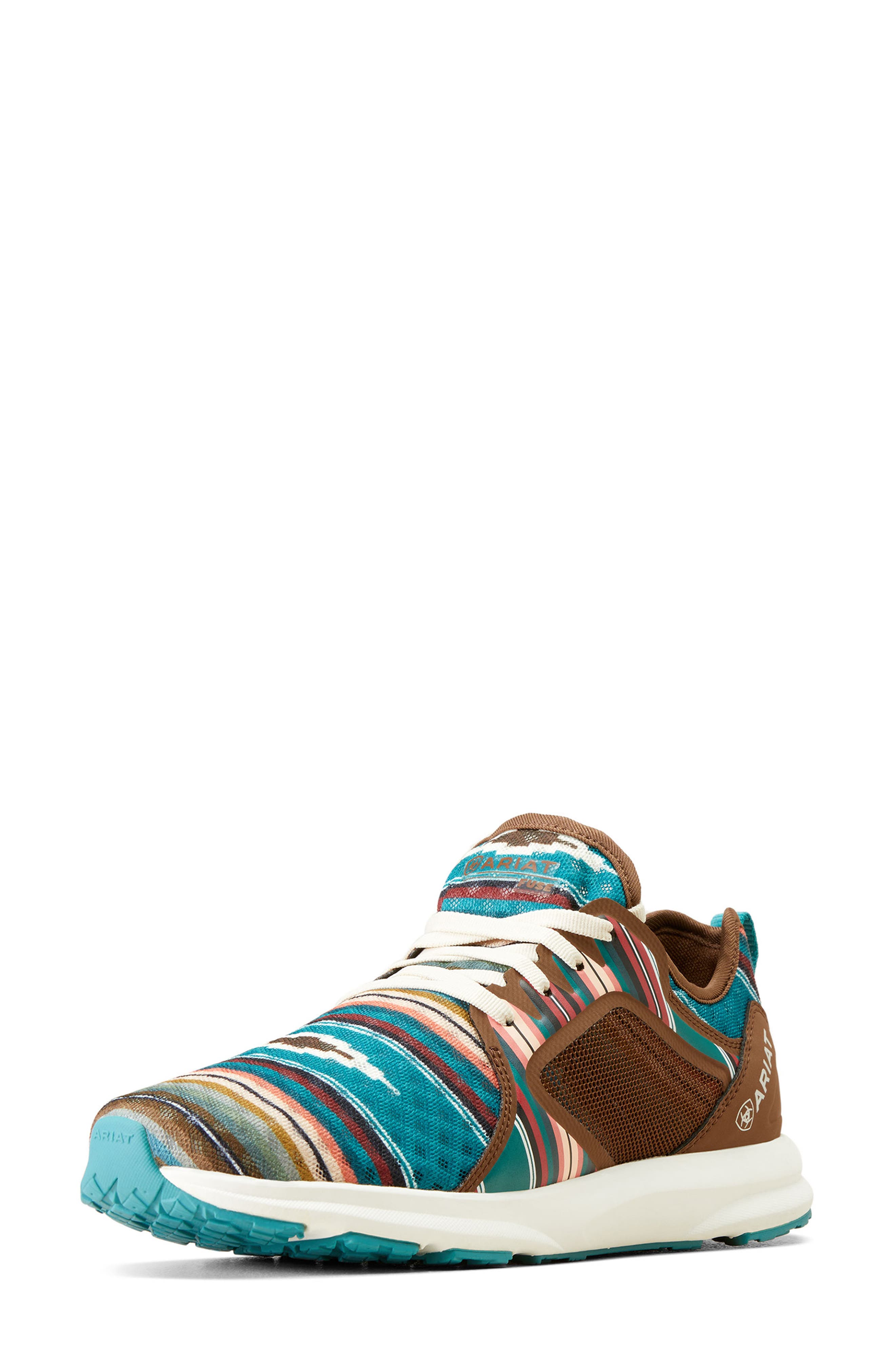 Fuse Sneaker, Alternate, color, TURQUOISE MULTI