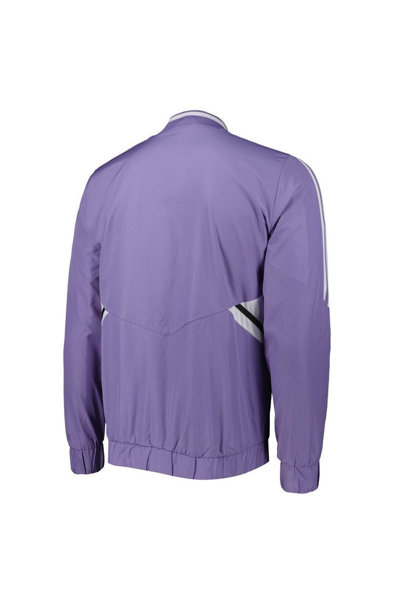 adidas Men's adidas Purple Real Madrid AEROREADY Anthem Full-Zip Jacket, Alternate, color, 