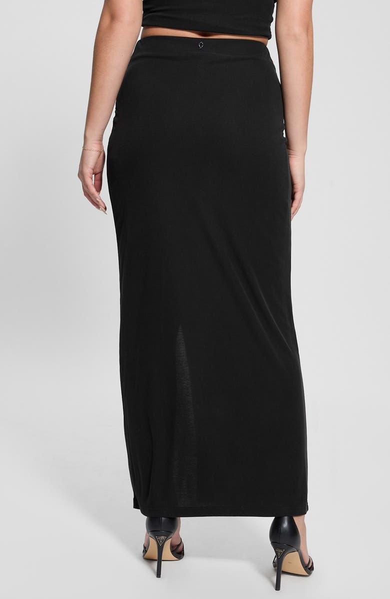GUESS Aimee Embellished Ring Maxi Skirt, Alternate, color, 
