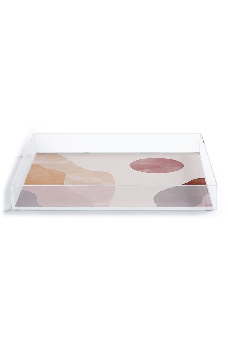 Deny Designs Dorisciciart Boho Sunrise Tray, Alternate, color, Brown