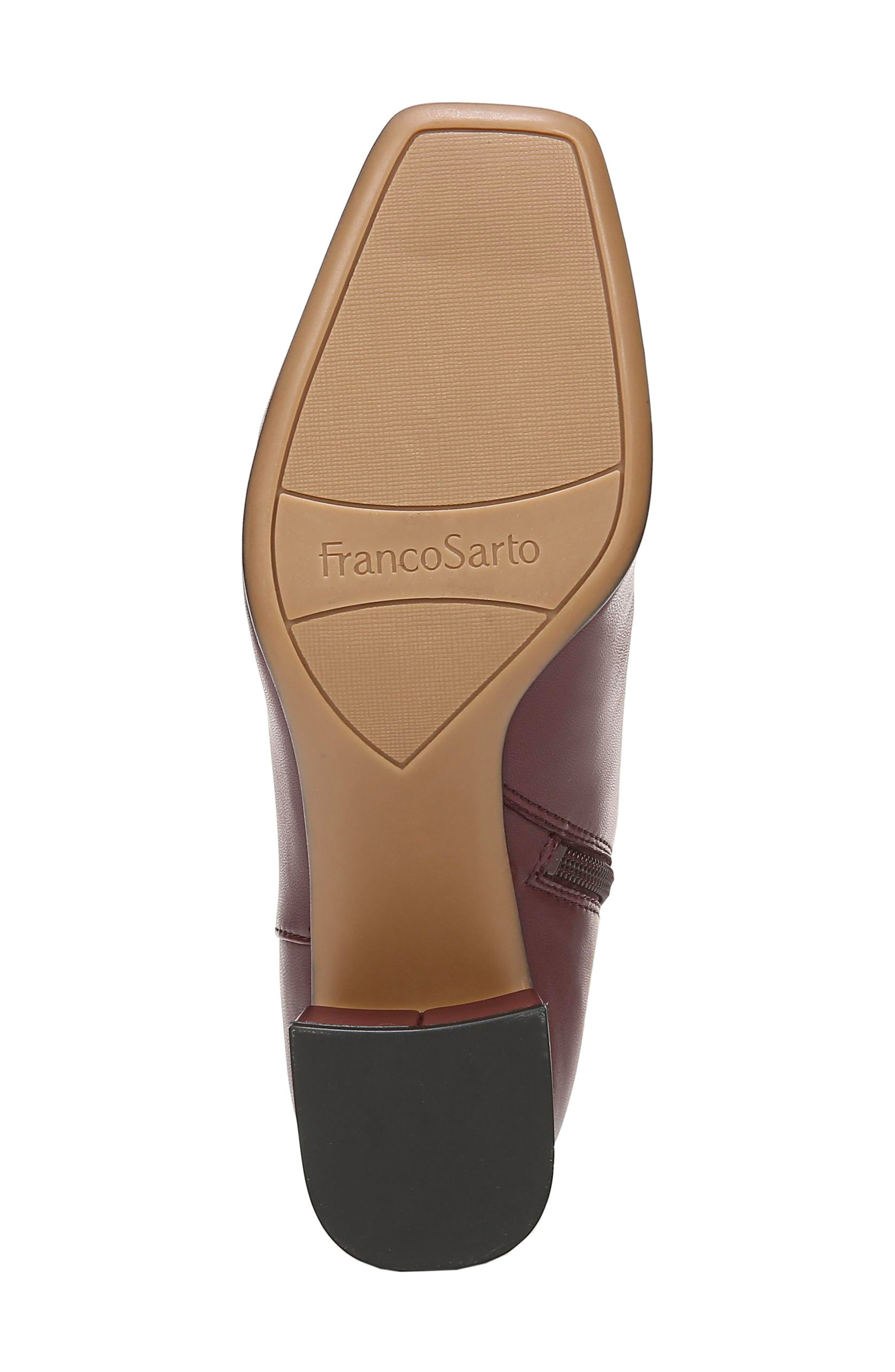 Marquee Bootie, Alternate, color, WINE LEATHER