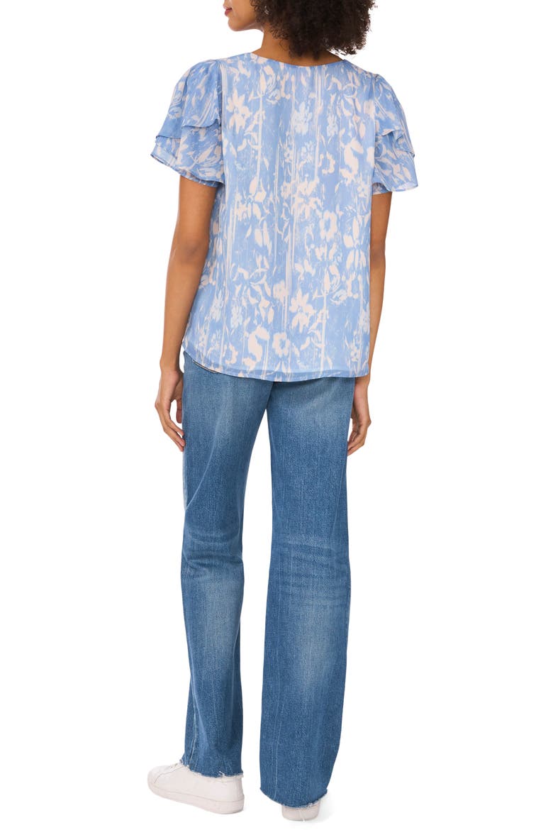 Tulip Sleeve Top, Alternate, color, LAKE BREEZE