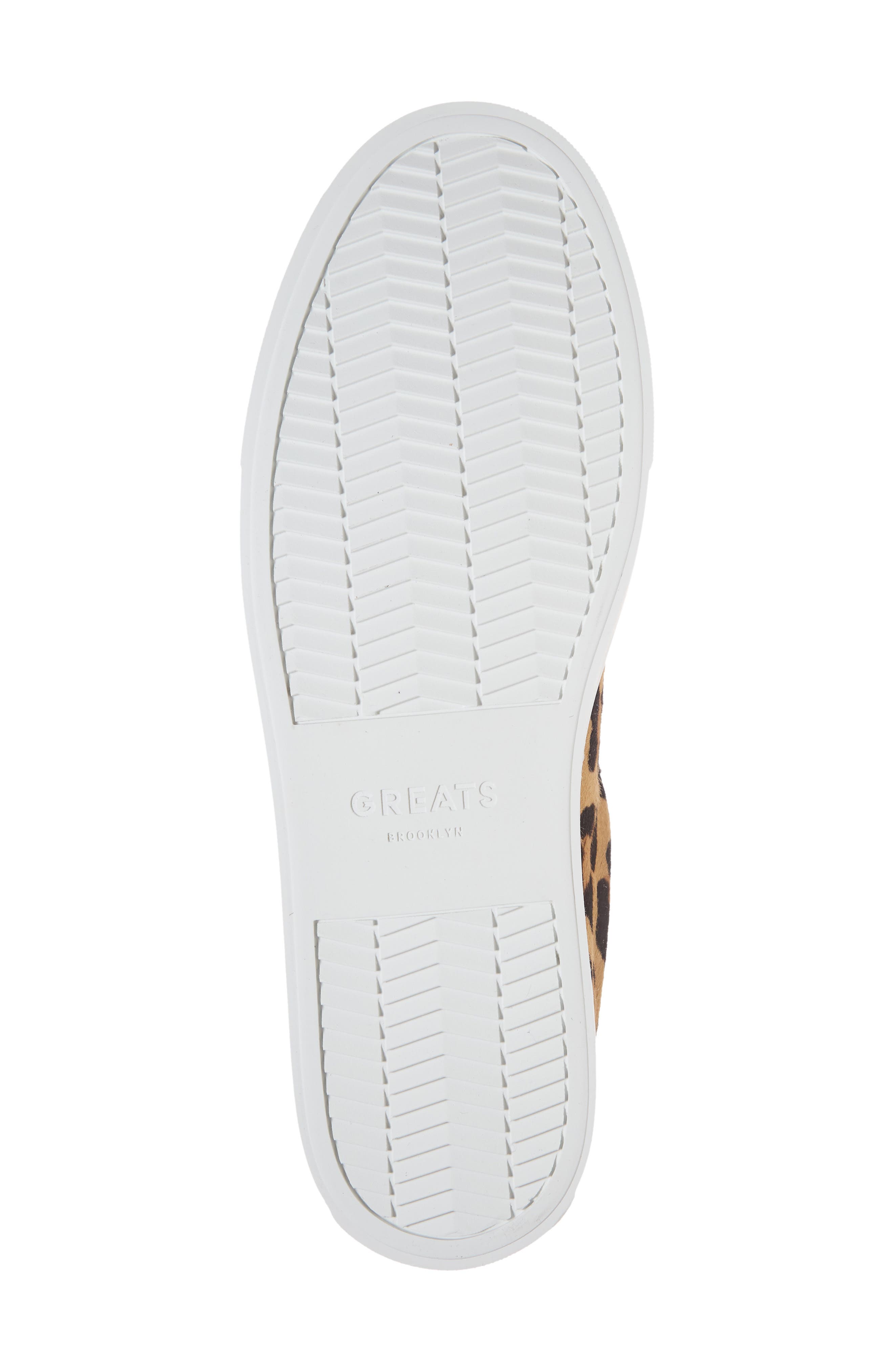Nick Wooster x GREATS Royale Sneaker, Alternate, color, LEOPARD