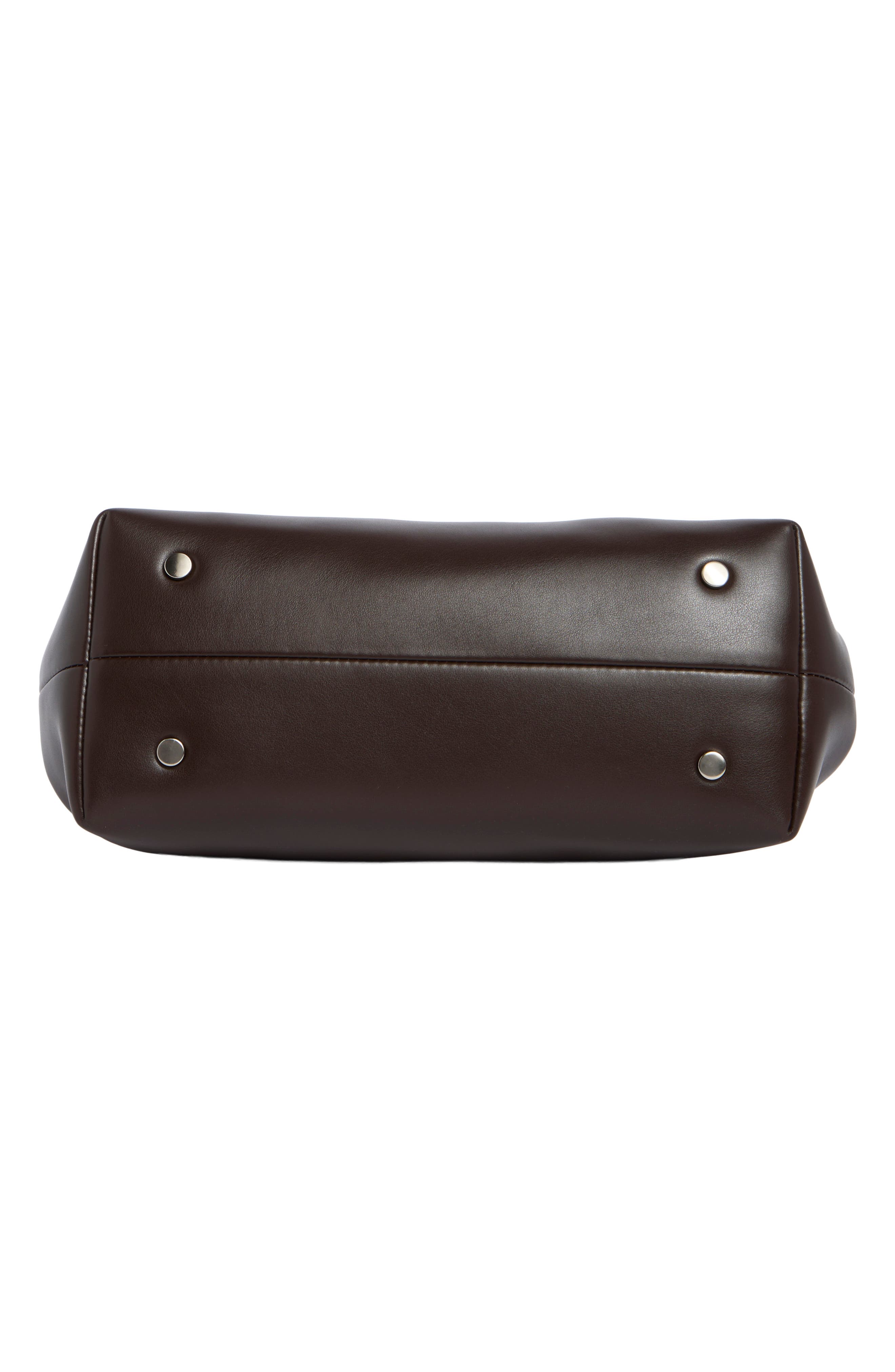 Frame Clutch, Alternate, color, DARK CHOCOLATE