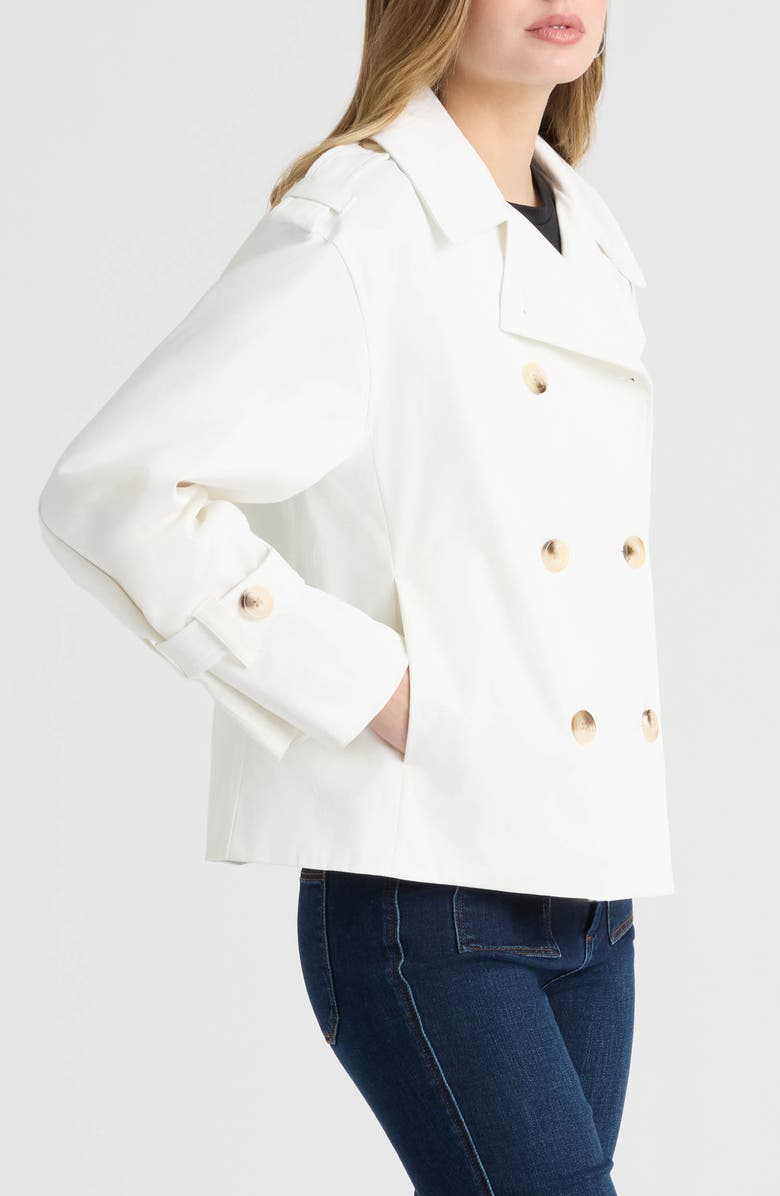 NVLT Double Breasted Jacket, Alternate, color, Summer White