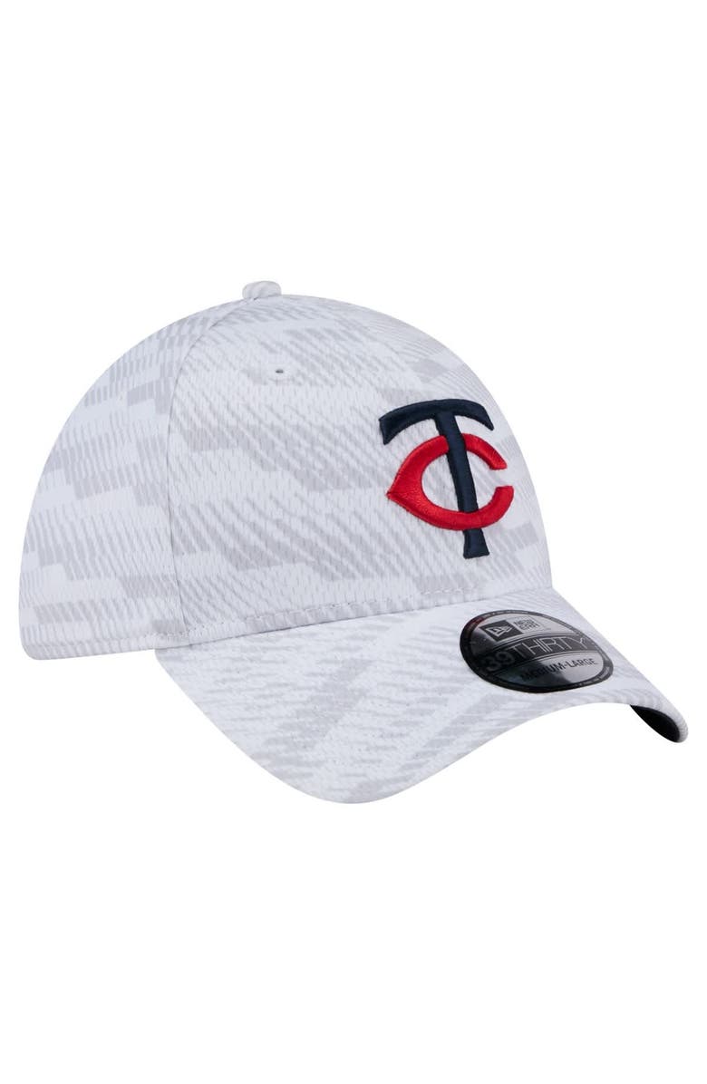 New Era Men's New Era  White Minnesota Twins Graded 39THIRTY Stretch Fit Hat, Alternate, color, 