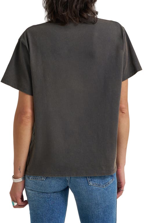 Wrangler Eagle Logo Graphic T-shirt In Black
