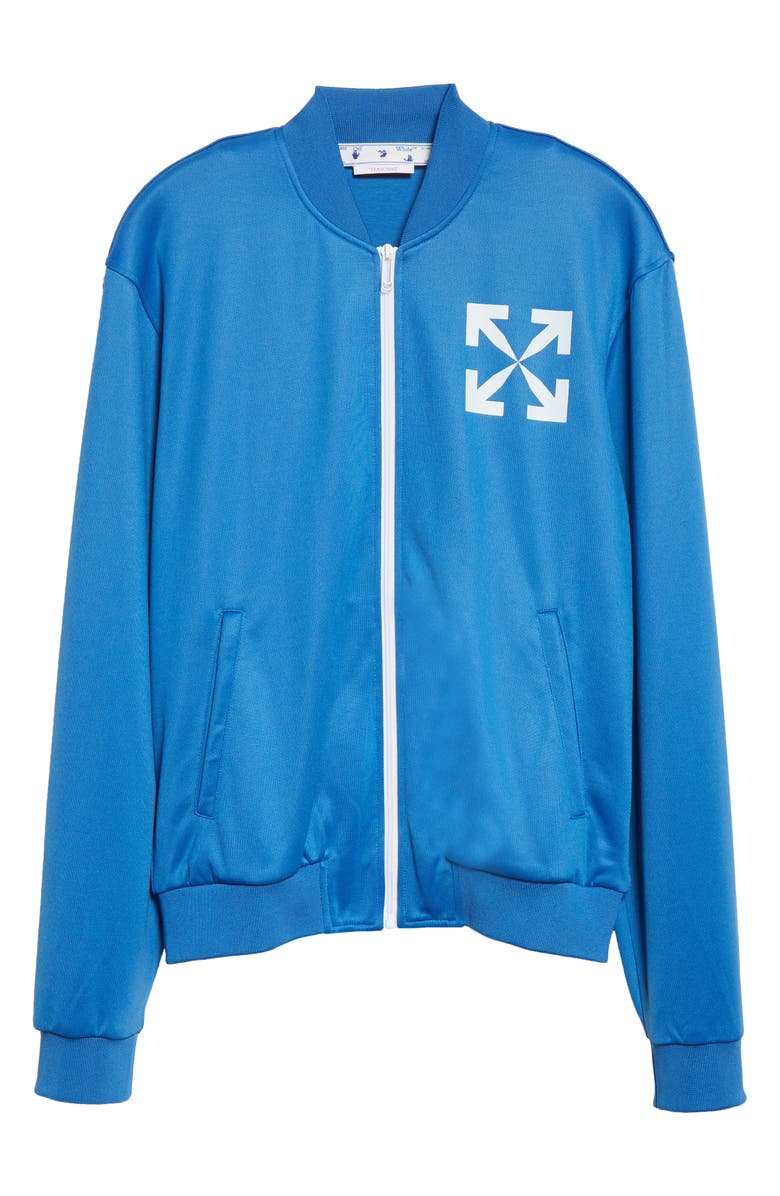 Off-White Single Arrow Track Bomber Jacket, Alternate, color, 