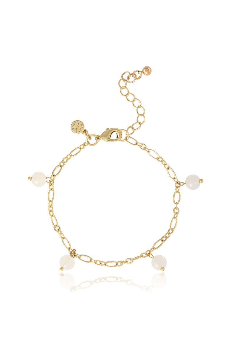 Jessica Simpson Gold-Tone Layered Bracelet Set, 4 Piece Set, Alternate, color, 