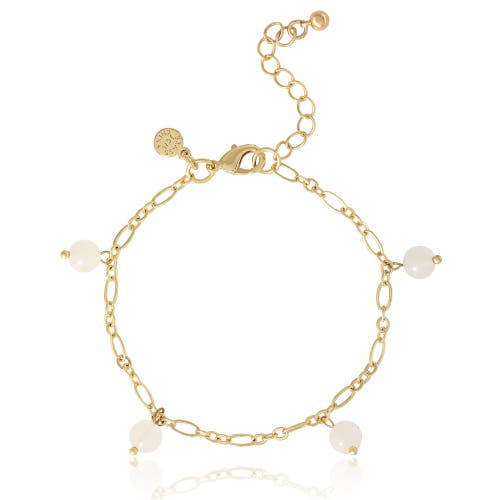 Jessica Simpson Gold-tone Layered Bracelet Set, 4 Piece Set In Gold