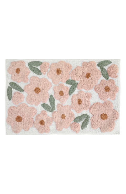 Arc Patterned Bath Mat