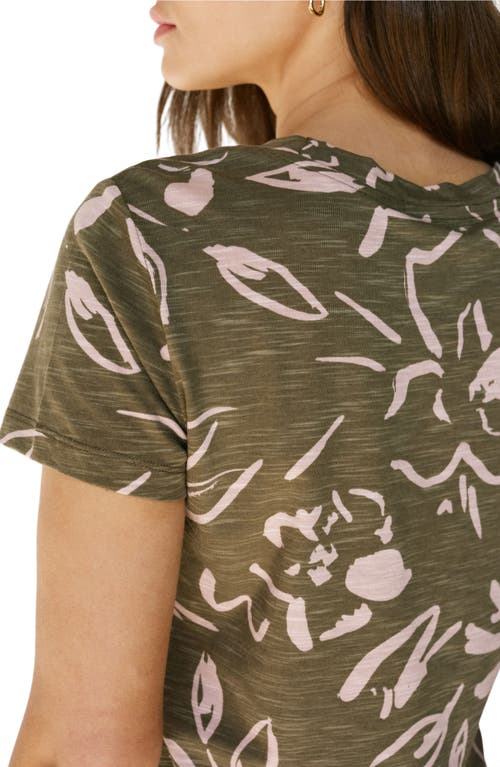 Sanctuary The Perfect Geo Print Cotton Blend Knit Top