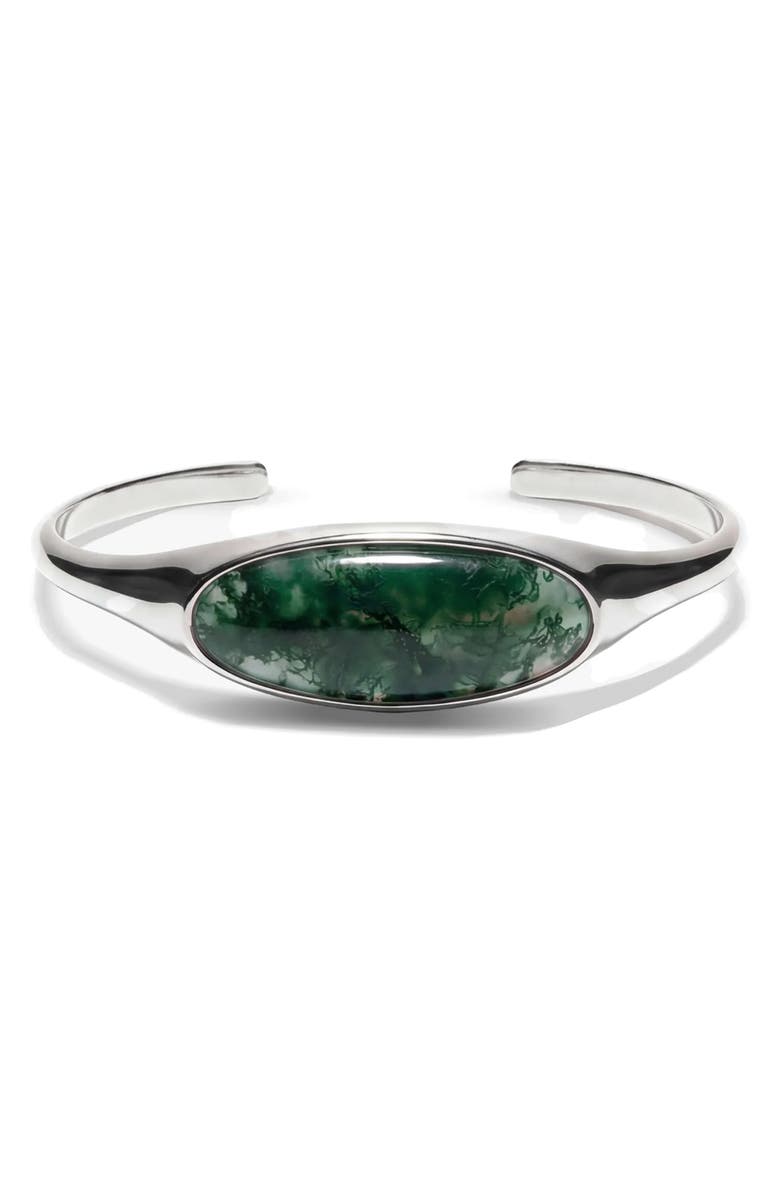 Awe Inspired Cabochon Cuff Bracelet, Main, color,