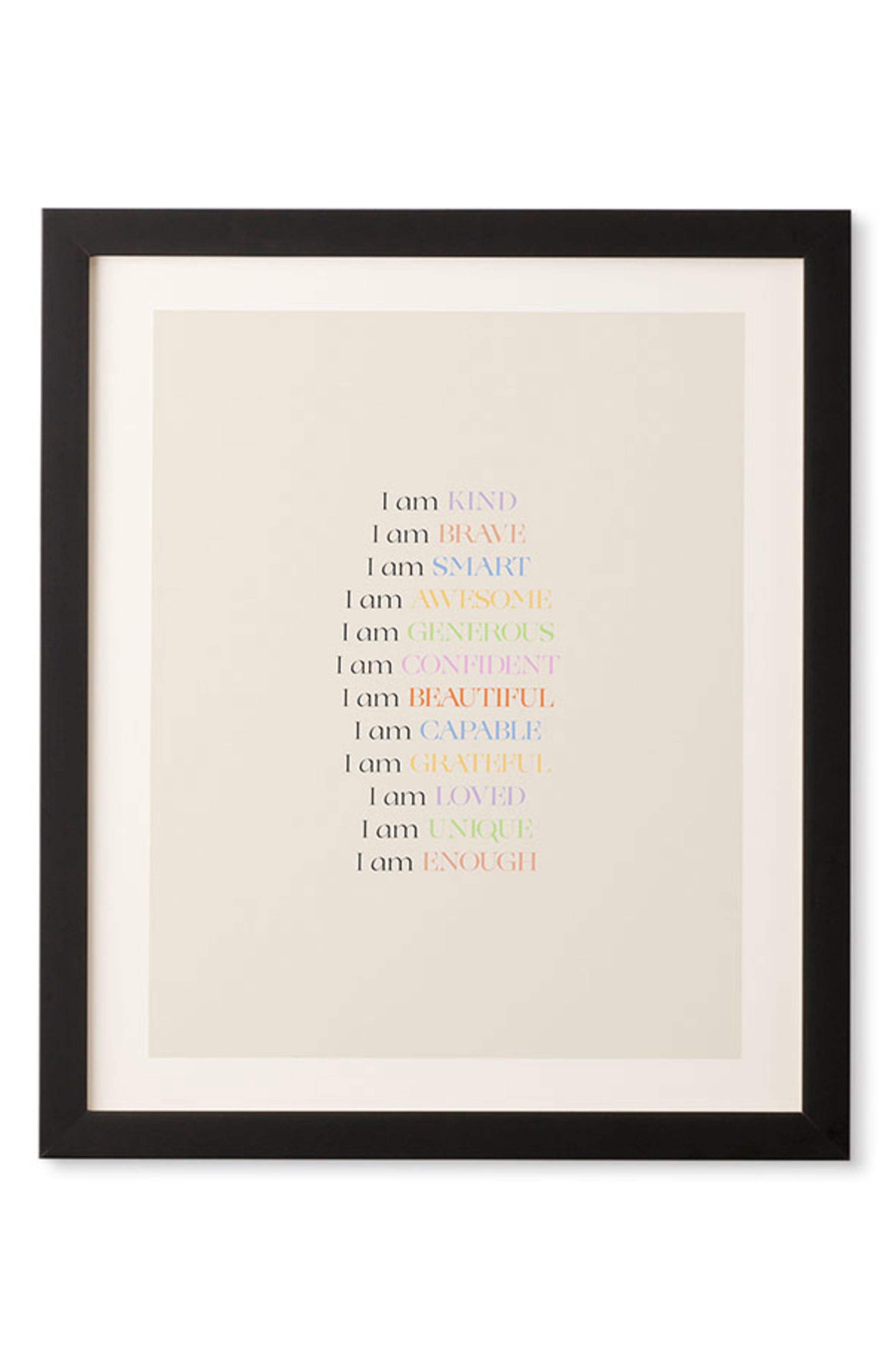 Deny Designs Bohomadic.Studio I Am Kind Wall Art | Nordstromrack