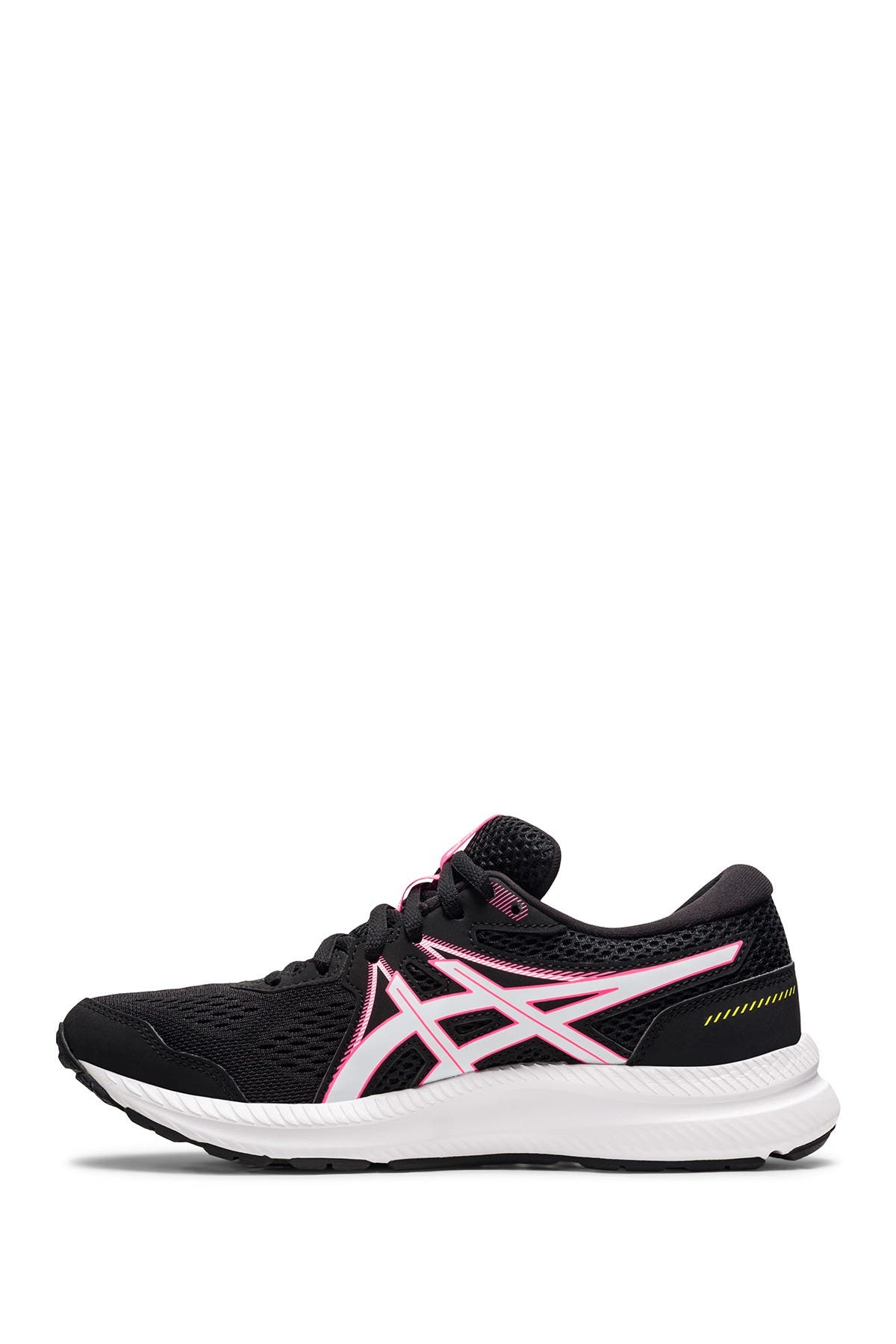 AsicsGEL-Contend 7 Sneaker, Alternate, color, BLACK/HOT PINK