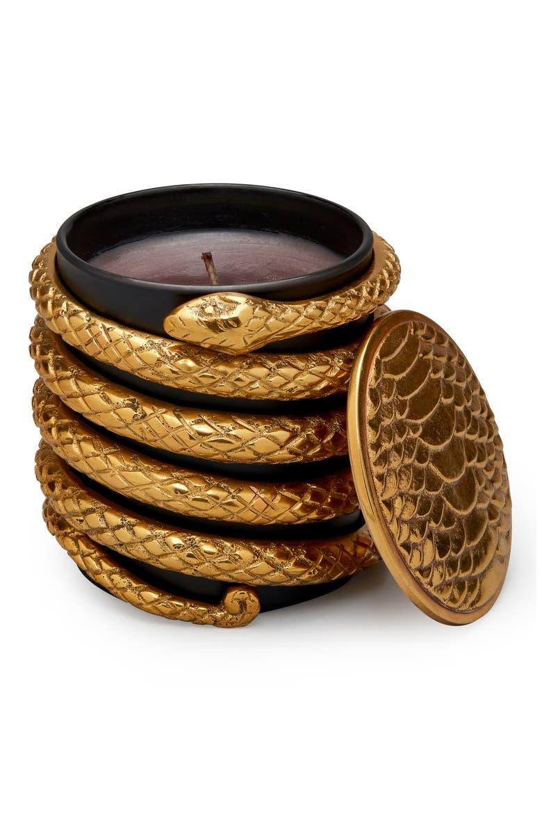 Serpentis Candle, Alternate, color, BRASS