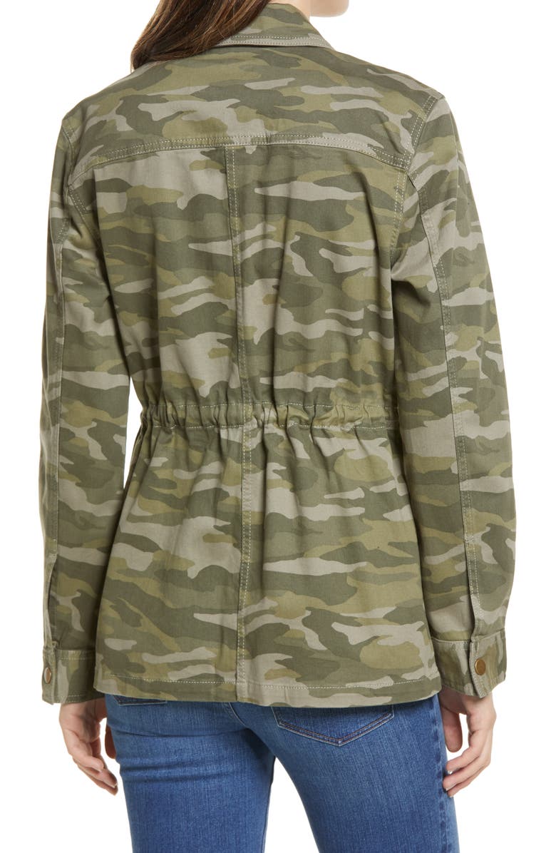 Caslon<sup>®</sup> Camo Utility Jacket, Alternate, color, 