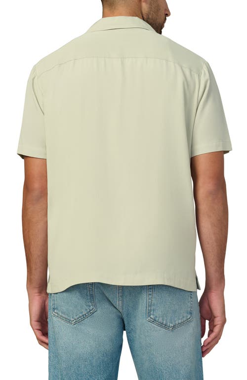 Joe's Viscose Camp Shirt In Sage