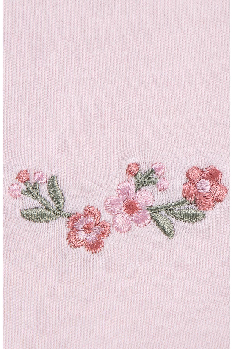 Flower Cotton Blanket (Nordstrom Exclusive), Alternate, color, PINK