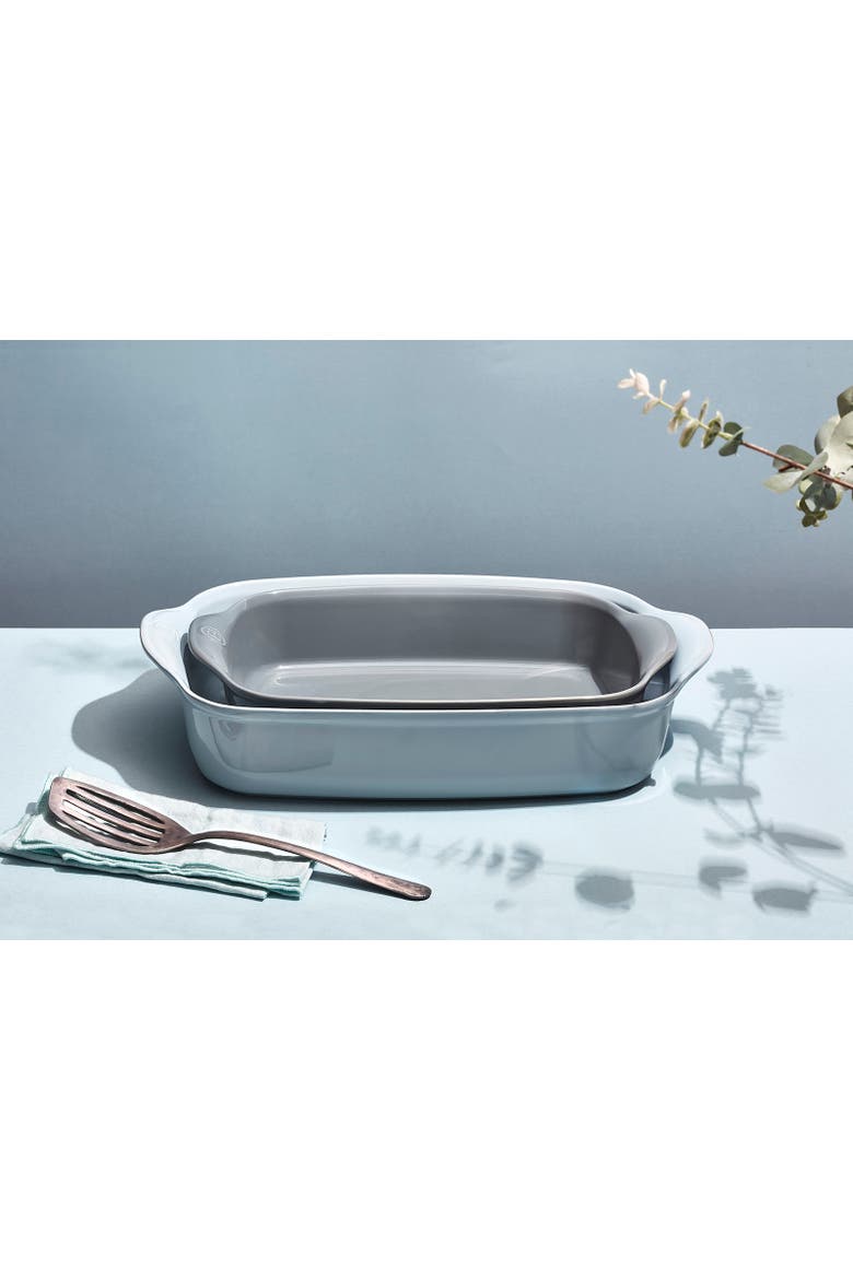 Large Rectangle Baking Dish Ultime, 16.5" X 10.5", Alternate, color, Fog